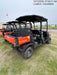 2022 Kubota RTV-X1140W-H Plastic Canopy, Windshield Acrylic Clear, LED Strobe Light, Wire Harness Kit, Back up Alarm
