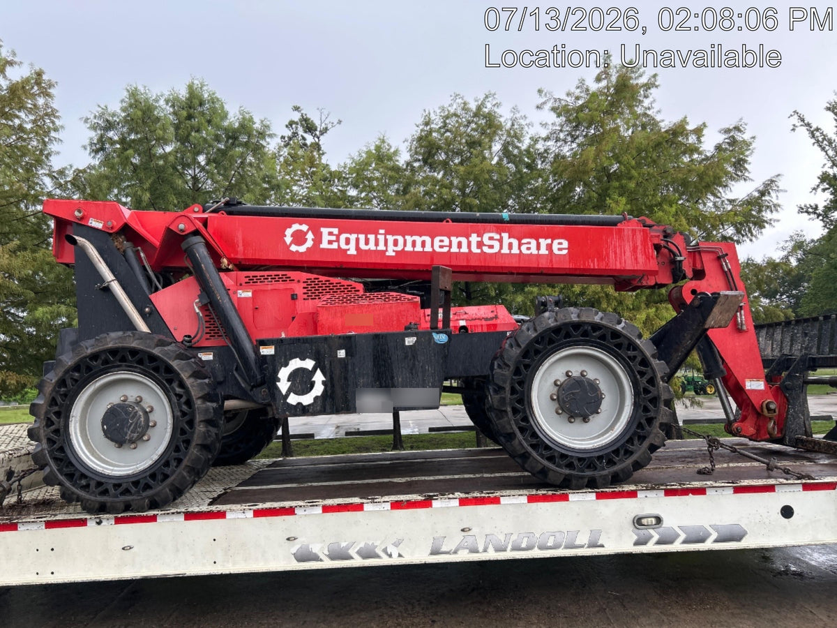 2019 Manitou MTA10055 Canopy, 120 HP, Solid Tires, Work Lights, Lift Hook, Auxiliary Hydraulics, 66" Carriage and 60" Forks
