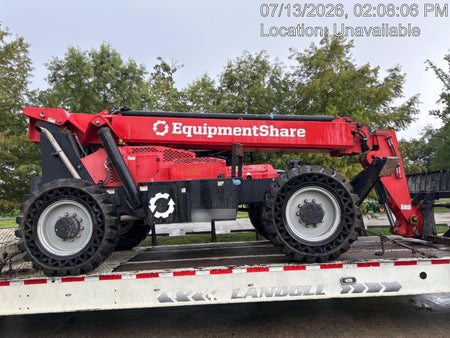 2019 Manitou MTA10055 Canopy, 120 HP, Solid Tires, Work Lights, Lift Hook, Auxiliary Hydraulics, 66" Carriage and 60" Forks