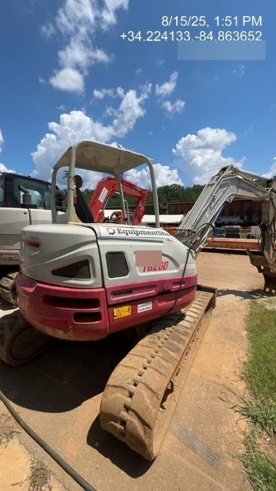 2019 Takeuchi TB260 Canopy, Standard Blade, Auxiliary hydraulics Manual QC, Hydraulic thumb, 12" ,18", 24" Bucket
