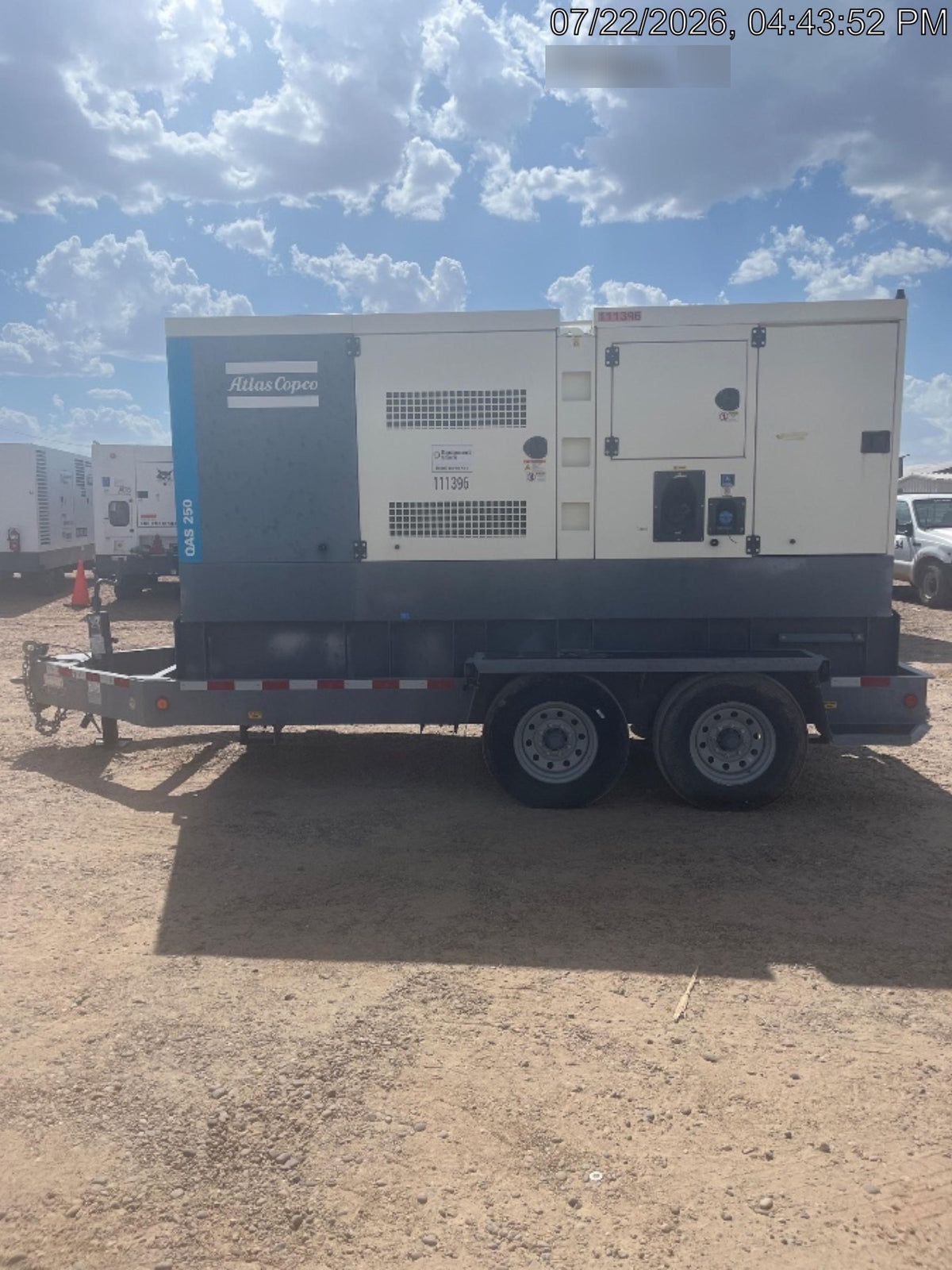2020 ATLAS COPCO QAS250