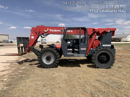 2019 Manitou 12042 MTA12042 - Canopy, Worklights/Strobe, Beacon, 66" Carriage, 60" Forks, Solid Tires, Lift Hook, Aux Hydraulics