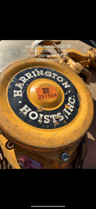 2022 HARRINGTON CF030-20