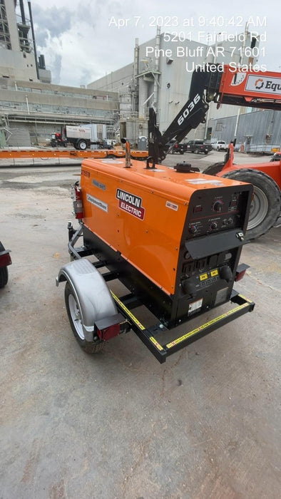 2022 Lincoln Electric LE400 Kubota V1505, Trlr, Cable Rack, Light Kit, ES Decals, T3