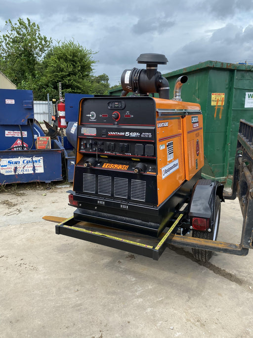 2021 Lincoln Electric Vantage 549X Ready Pak 3, ORANGE (includes trailer, cable rack, fender light kit)