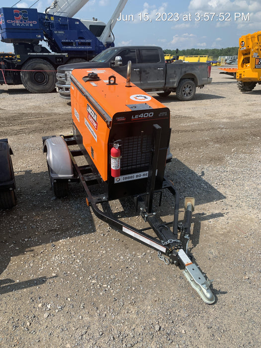 2023 Lincoln Electric LE400 Kubota V1505, Trlr, Cable Rack, Light Kit, ES Decals, T3