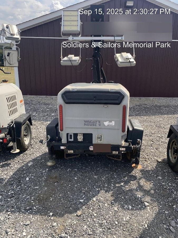 2019 Wacker Neuson LTV6K-LED Standard LED Towable Light Tower w/None