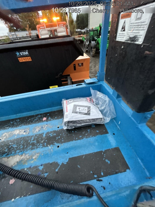 2020 Genie GS-1930 Solid Non Marking Tires, Beacon, Folding rails with half height swing gate, 800W Inverter