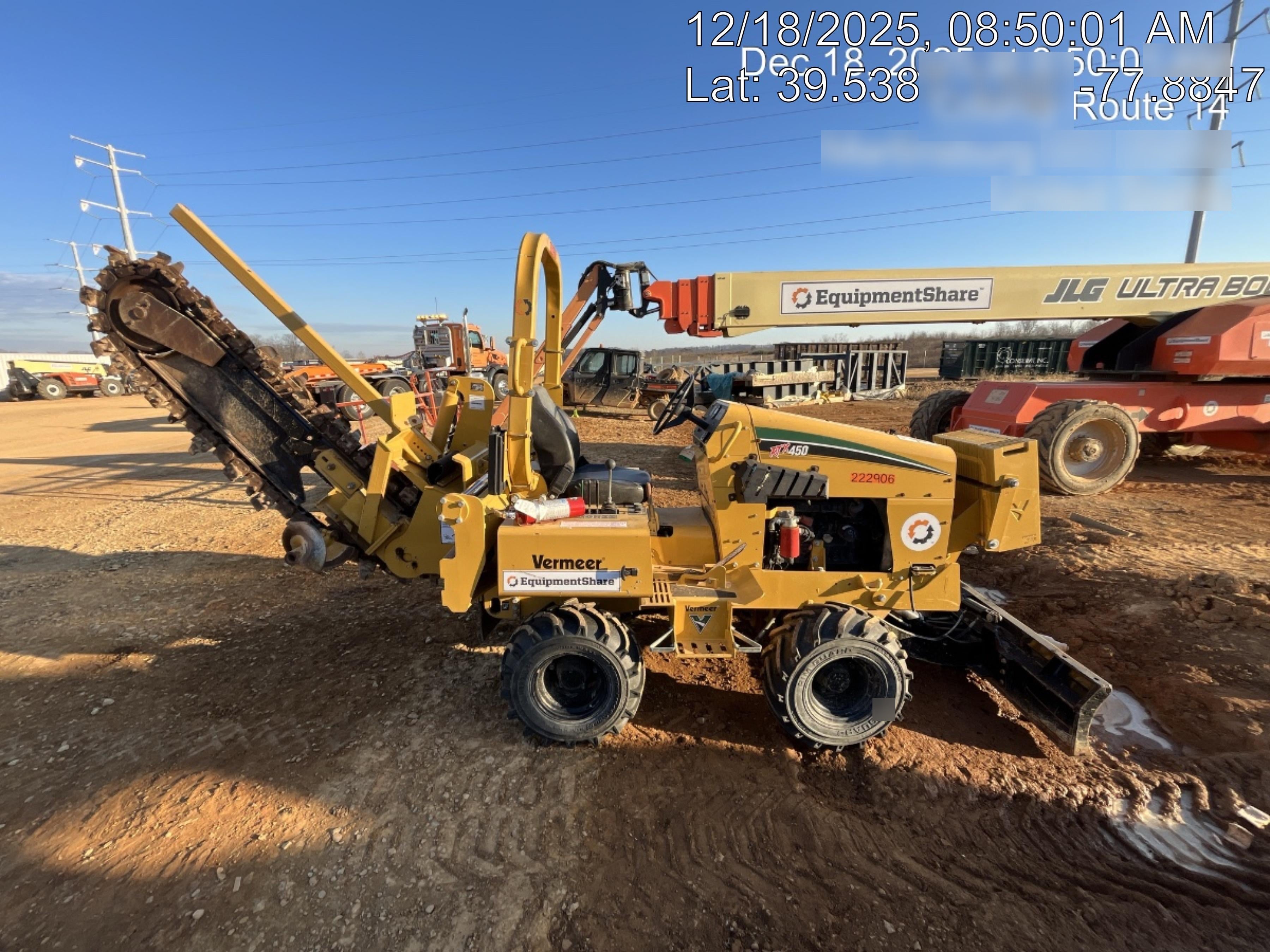 2022 VERMEER RTX450