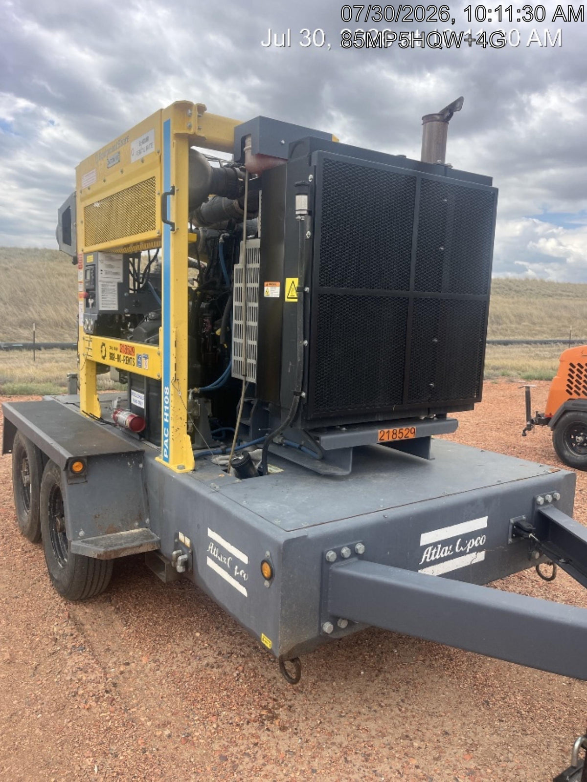 2022 ATLAS COPCO PAC H108 JD