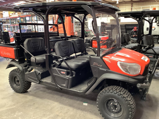2022 Kubota RTV-X1140W-H Plastic Canopy, Windshield Acrylic Clear, LED Strobe Light, Wire Harness Kit, Back up Alarm