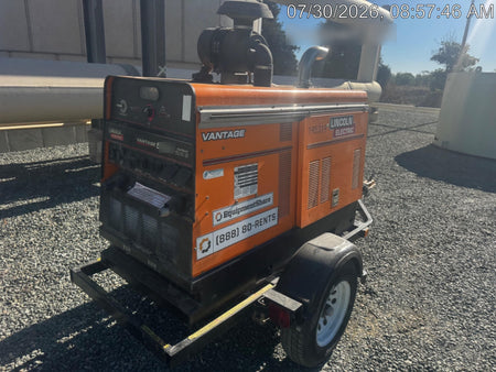 2021 Lincoln Electric Vantage 549X Ready Pak 3, ORANGE (includes trailer, cable rack, fender light kit)