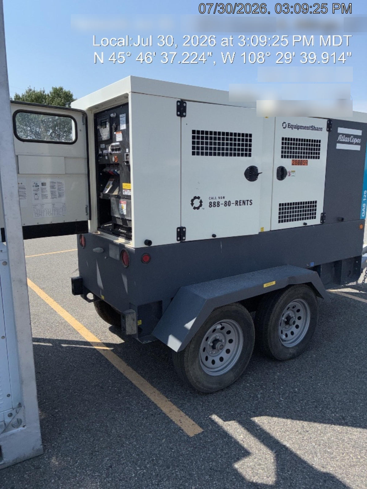 2022 ATLAS COPCO QAS 125