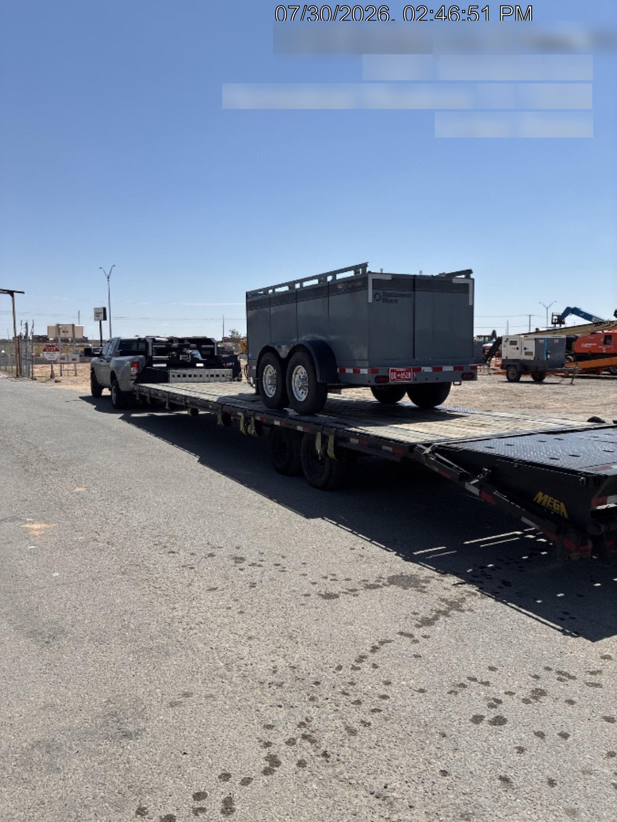 2025 THUNDER CREEK MTT920 - Hazmat not required
