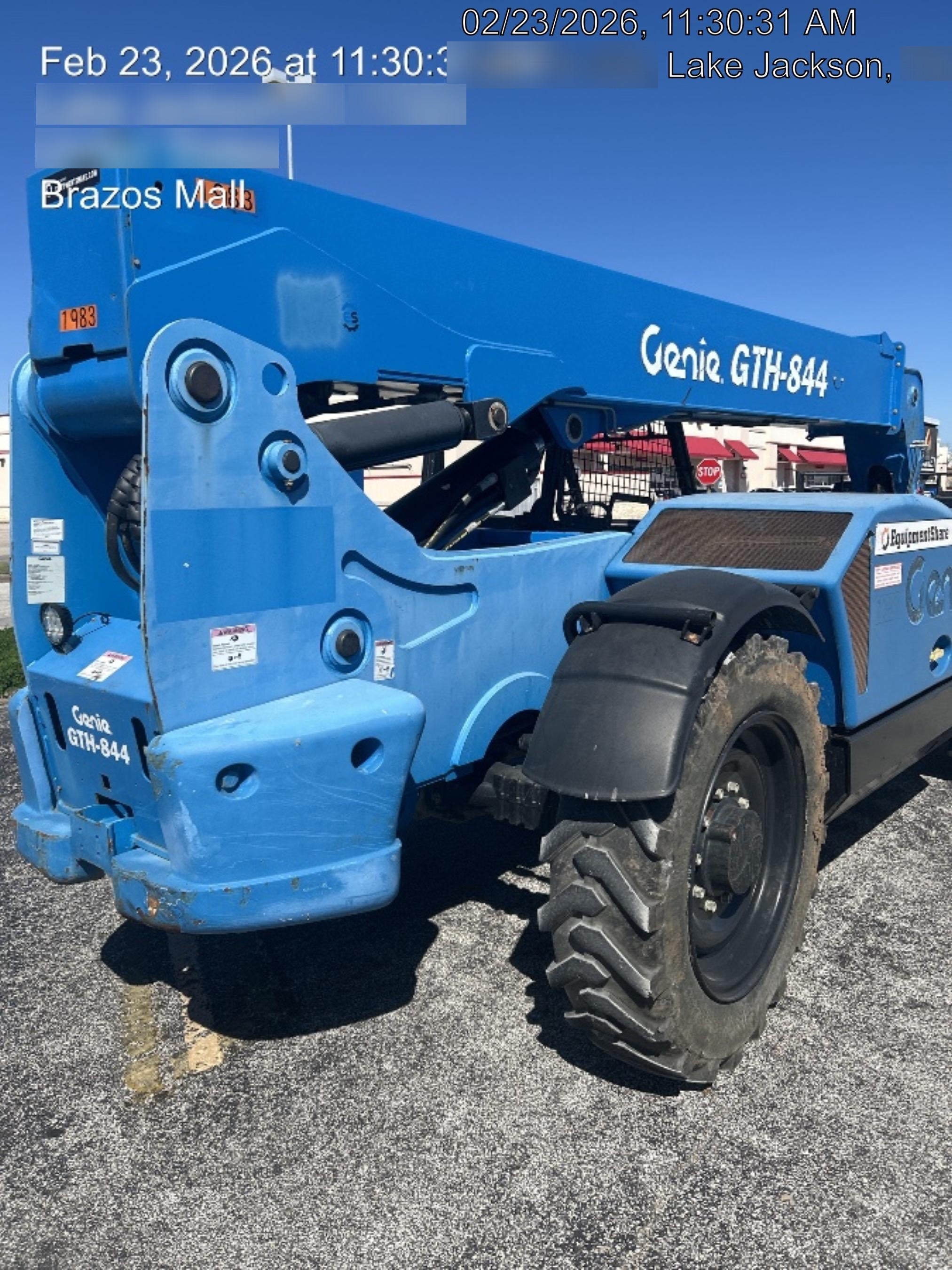 2016 GENIE GTH-844