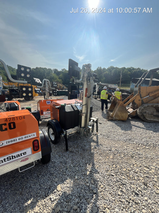 2024 Wanco WLTT-4MM4K Diesel, Deep Sea Controller, Shore Power Plug, Auto Start, (4) 350W LED Floodlights, 4kW Generator, 60 Gal Fuel Tank, 2" Ball, T3