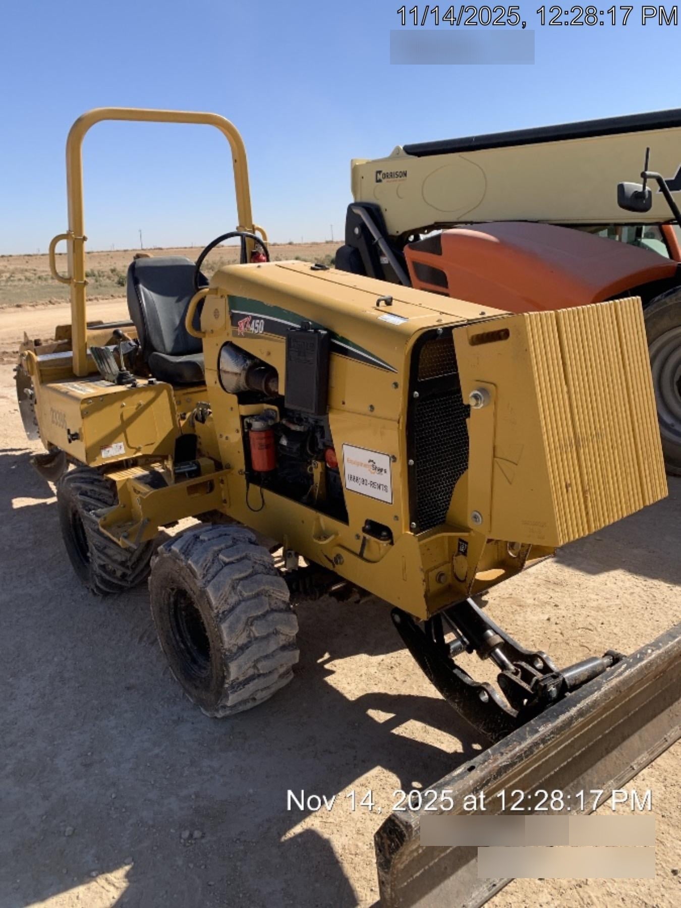 2019 VERMEER RTX450