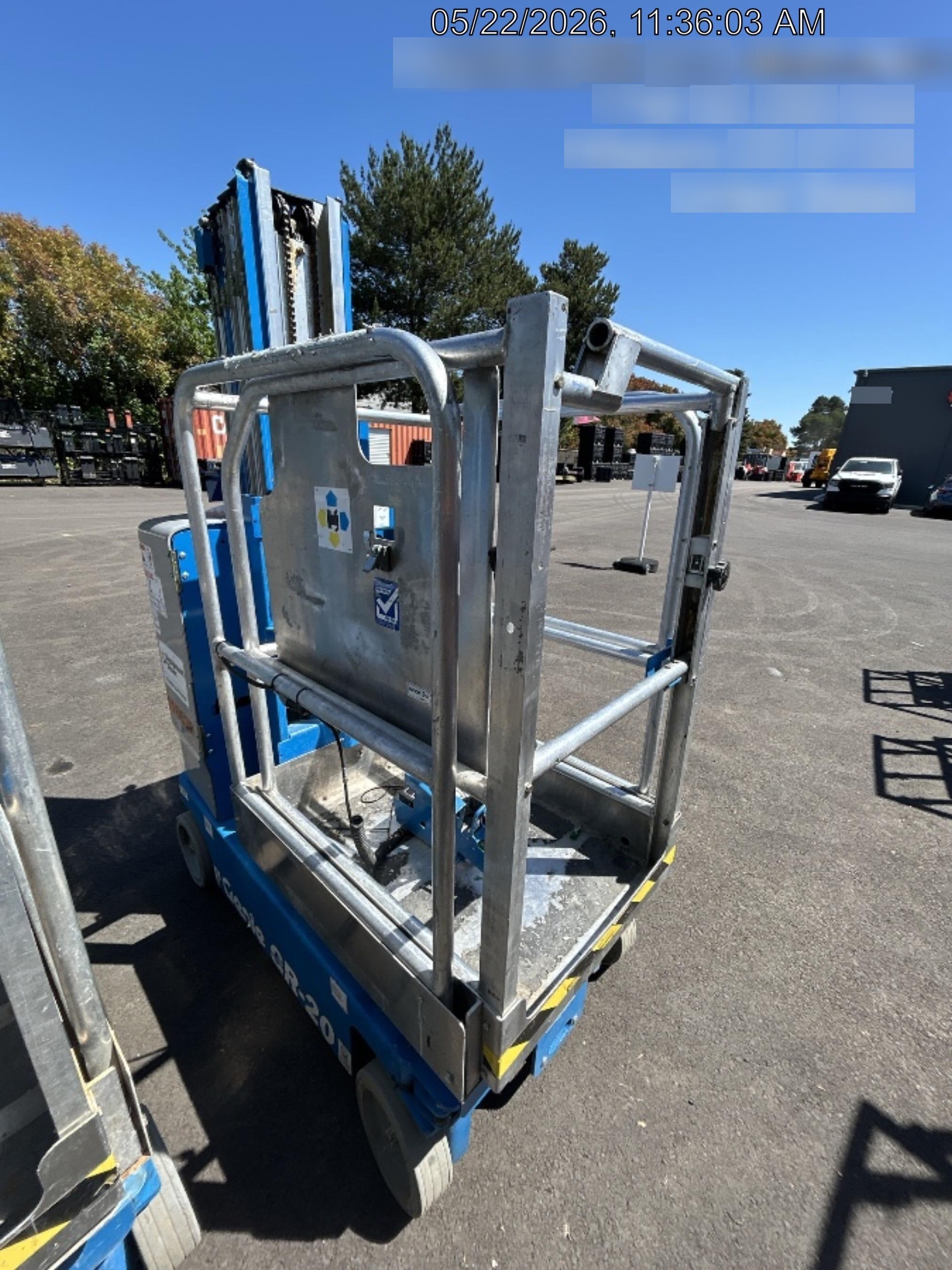 2020 GENIE GR-20