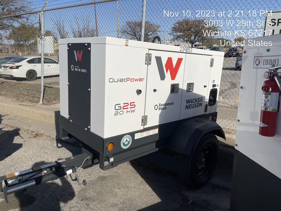 2022 WACKER NEUSON G25