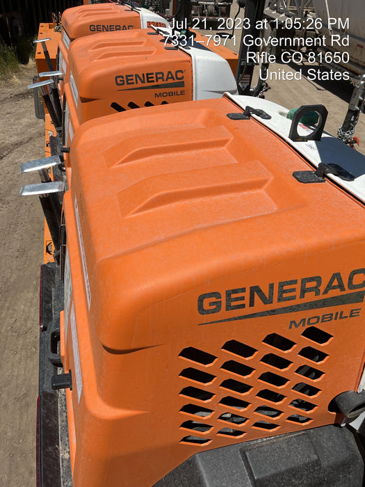 2023 Generac MLT2 Diesel, Flex Switch 120V Input, Powerzone Controller, (4) 320W LED Lights, 4kW Generator, 39.9 Gal Fuel Tank, 2" Ball, T3