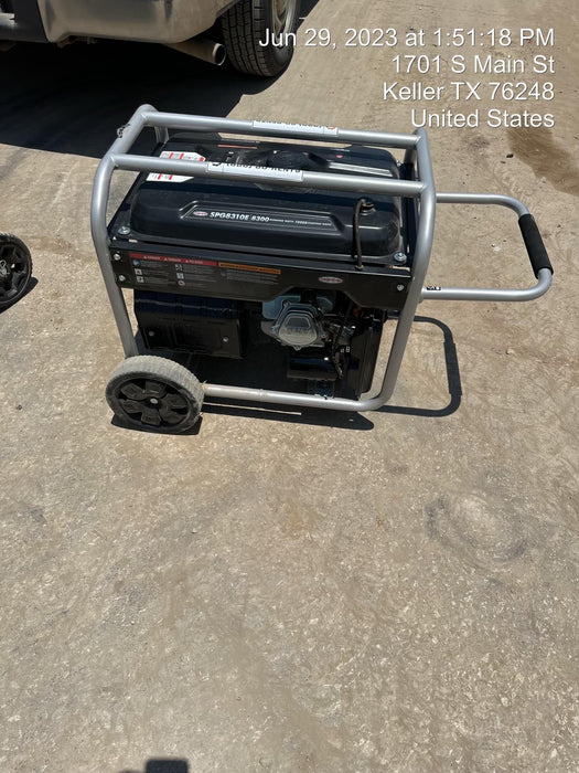 2022 Simpson SPG8310E Simpson 420CC Engine, 8.3KW