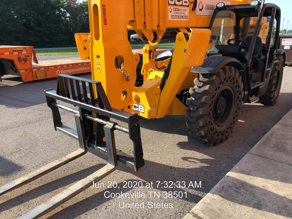 2020 JCB 510-56 Canopy, Solid Tires, Work Lights, Beacon, Aux Hydraulics, Back up Alarm, Lifting Eye, ES Decals