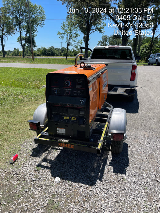 2022 Lincoln Electric LE400 Kubota V1505, Trlr, Cable Rack, Light Kit, ES Decals, T3