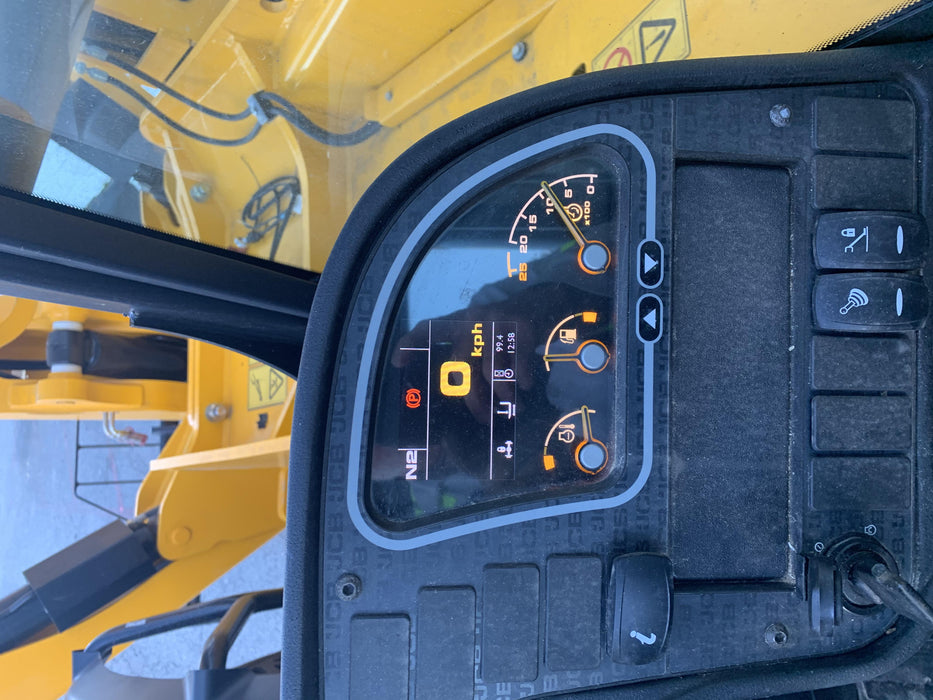 2020 JCB 510-56 Canopy, Solid Tires, Work Lights, Beacon, Aux Hydraulics, Back up Alarm, Lifting Eye, ES Decals