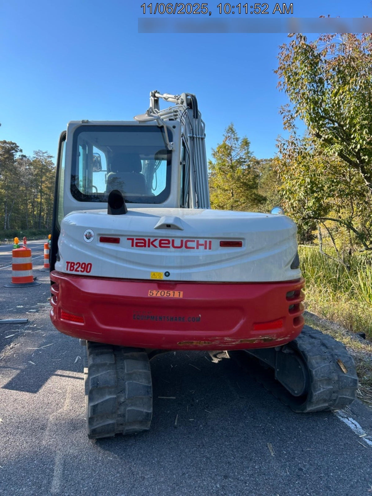 2025 TAKEUCHI TB290-CR