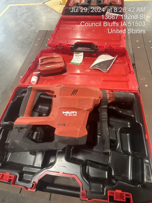 2023 HILTI TE 60-22