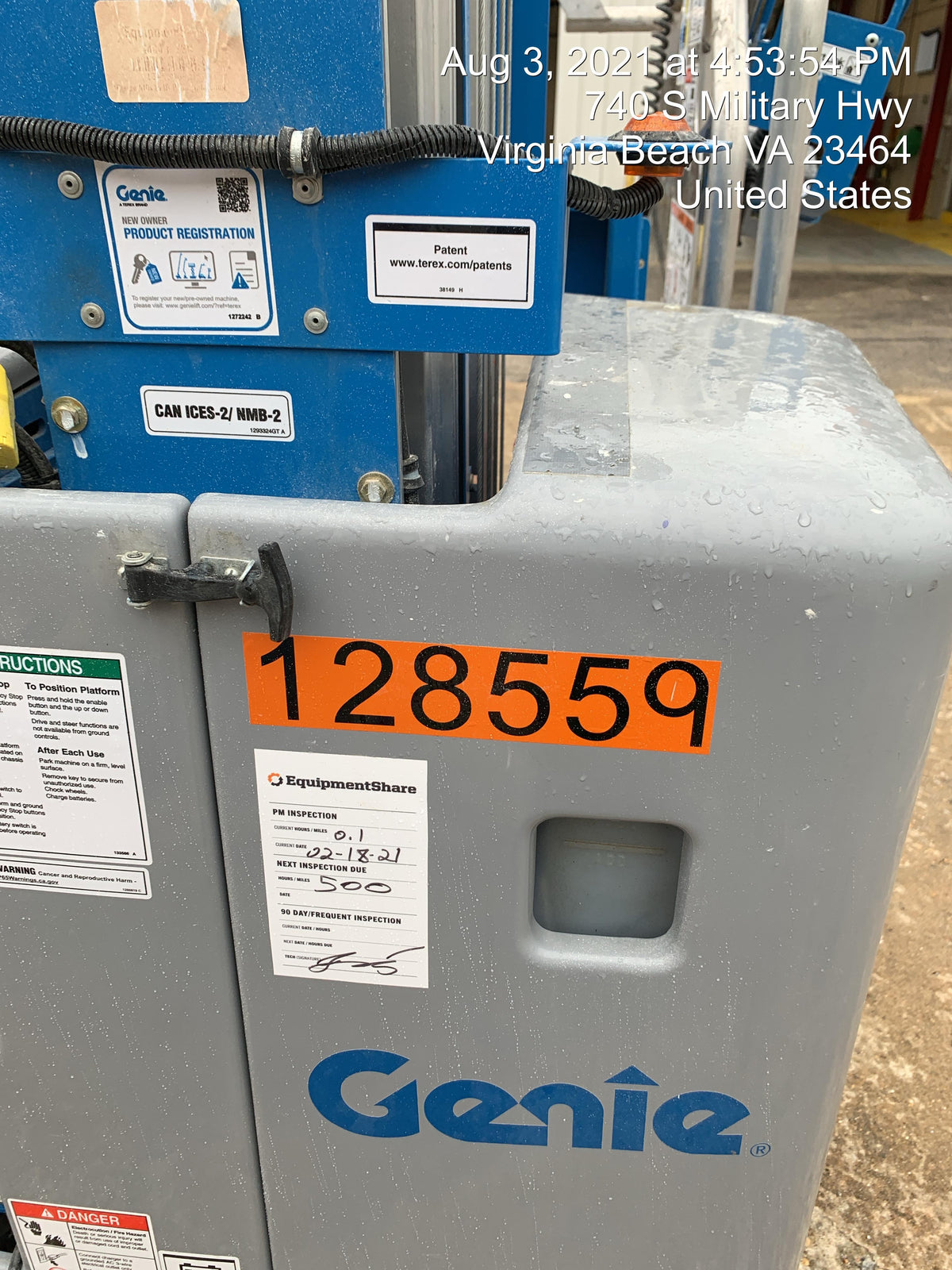 2021 GENIE GR-20