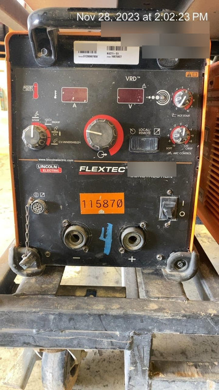 2020 LINCOLN ELECTRIC FLEXTEC 350X