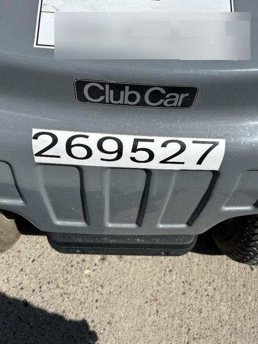 2022 Club Car CA100E Canopy, Fold down Windshield, Beacon, Back up Alarm, All-Trail Trials, HD 8 V Batteries, Trailer Hitch and Ball