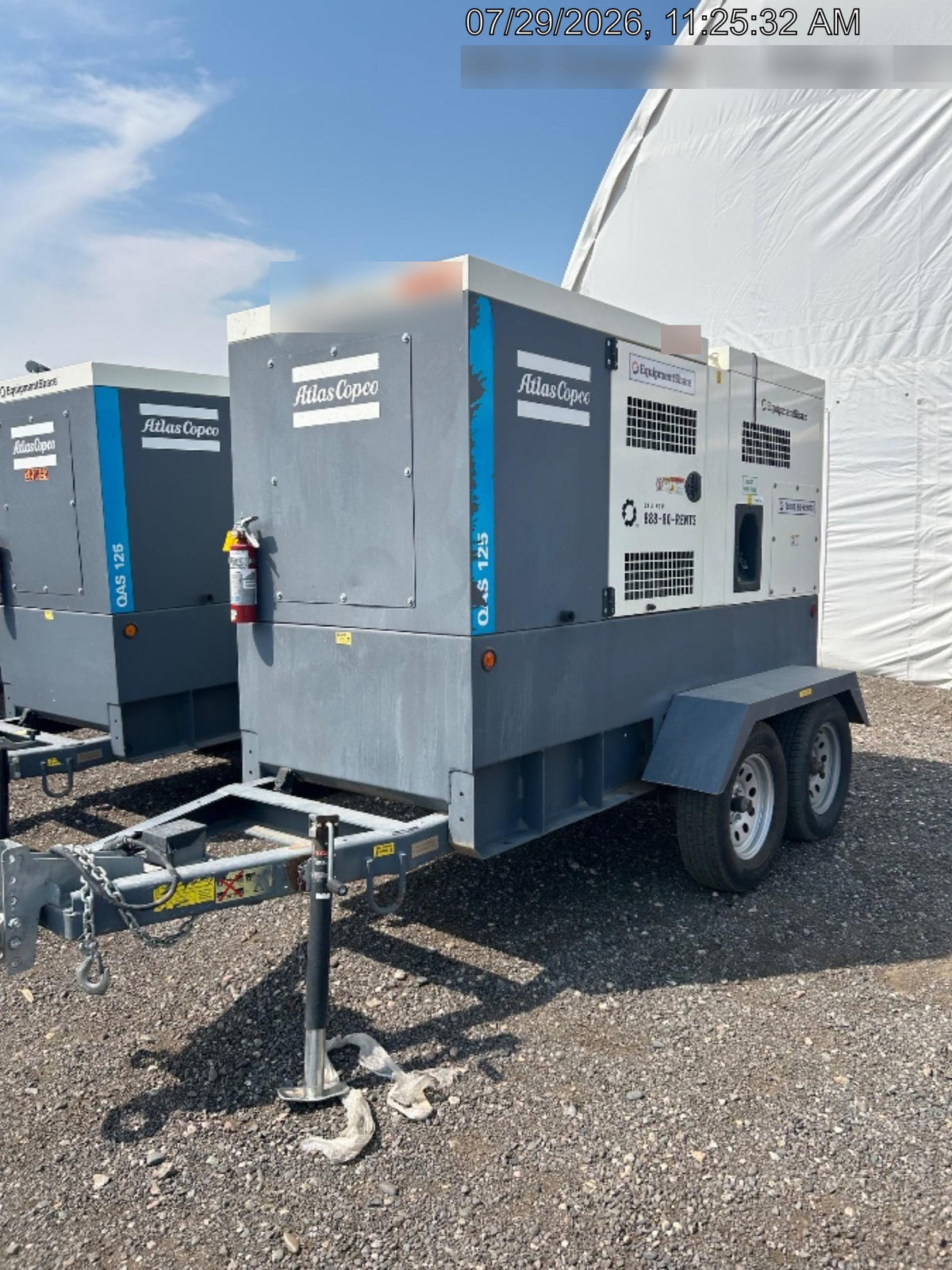 2022 ATLAS COPCO QAS 125