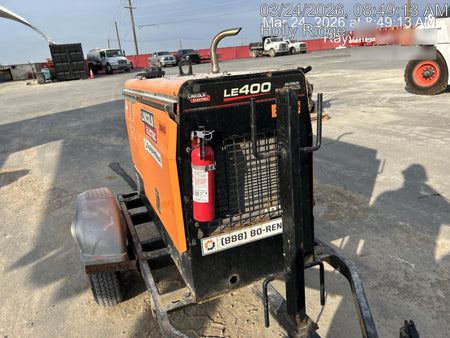 2022 Lincoln Electric LE400 Kubota V1505, Trlr, Cable Rack, Light Kit, ES Decals, T3