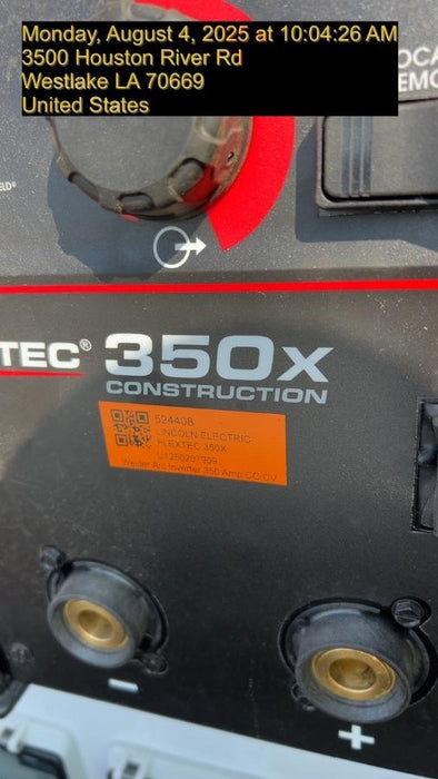 2025 LINCOLN ELECTRIC FLEXTEC 350X