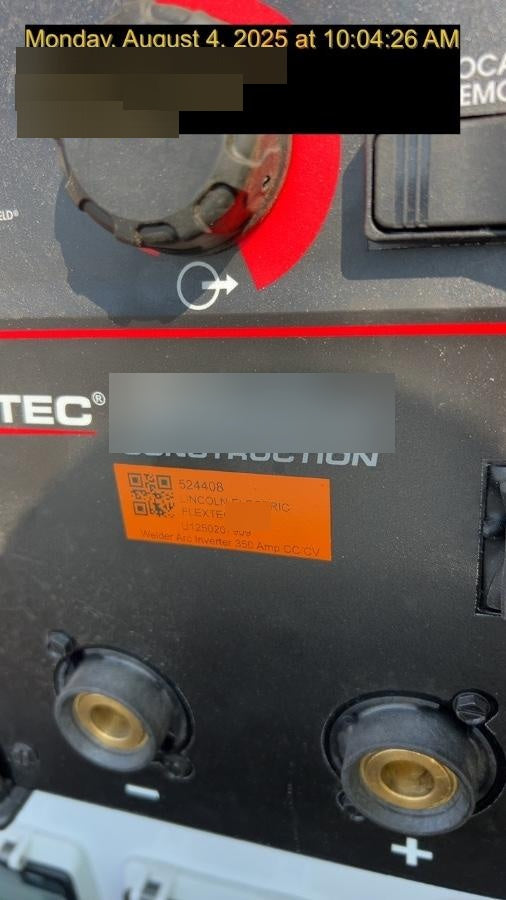 2025 LINCOLN ELECTRIC FLEXTEC 350X