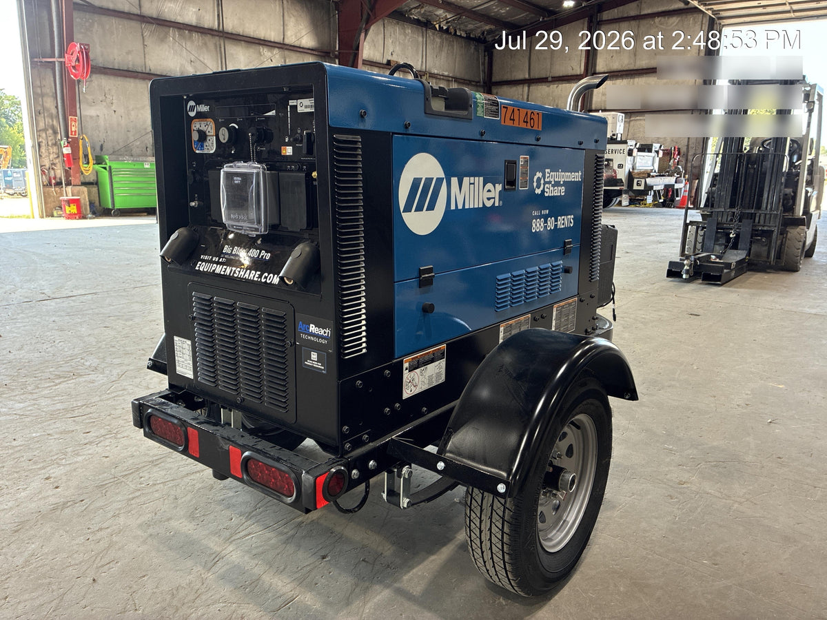 2026 MILLER ELECTRIC BIG BLUE 400