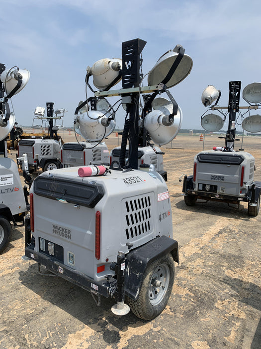 2019 Wacker Neuson LTV6L-MH Wacker Neuson LTV6L Mobile Light Tower w/Fuel Level Sensor Installed