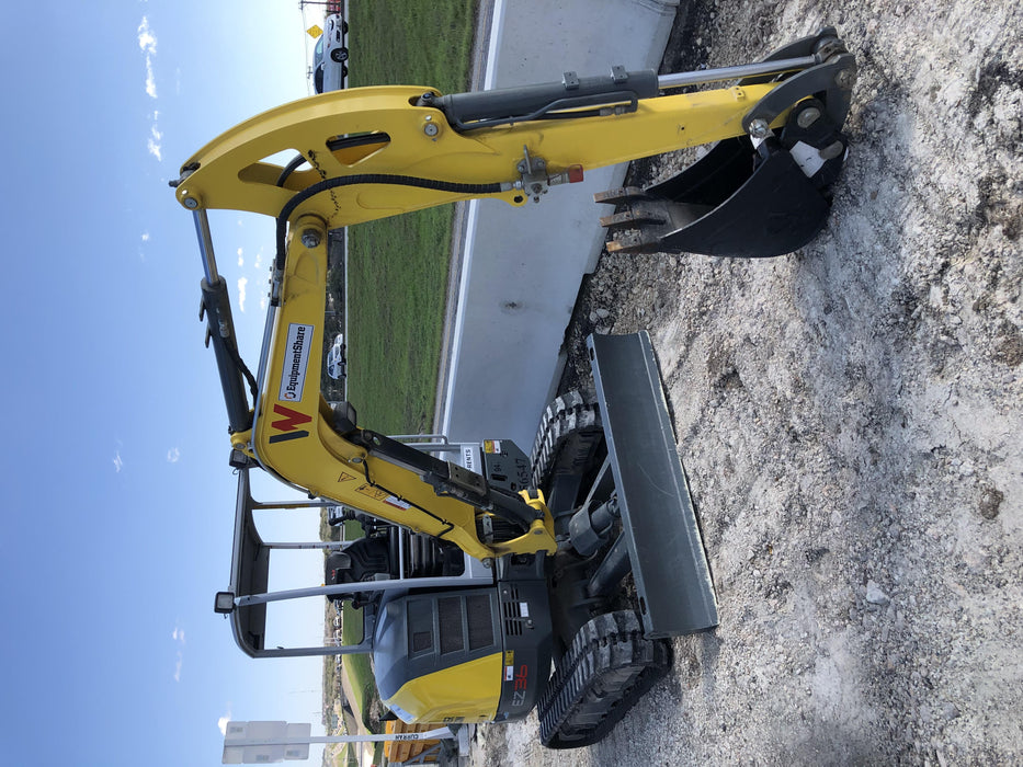 2020 Wacker Neuson EZ36 MX,TRK,LONG,CANOPY w/QC Coupler, 12"/18"/24" HD Buckets