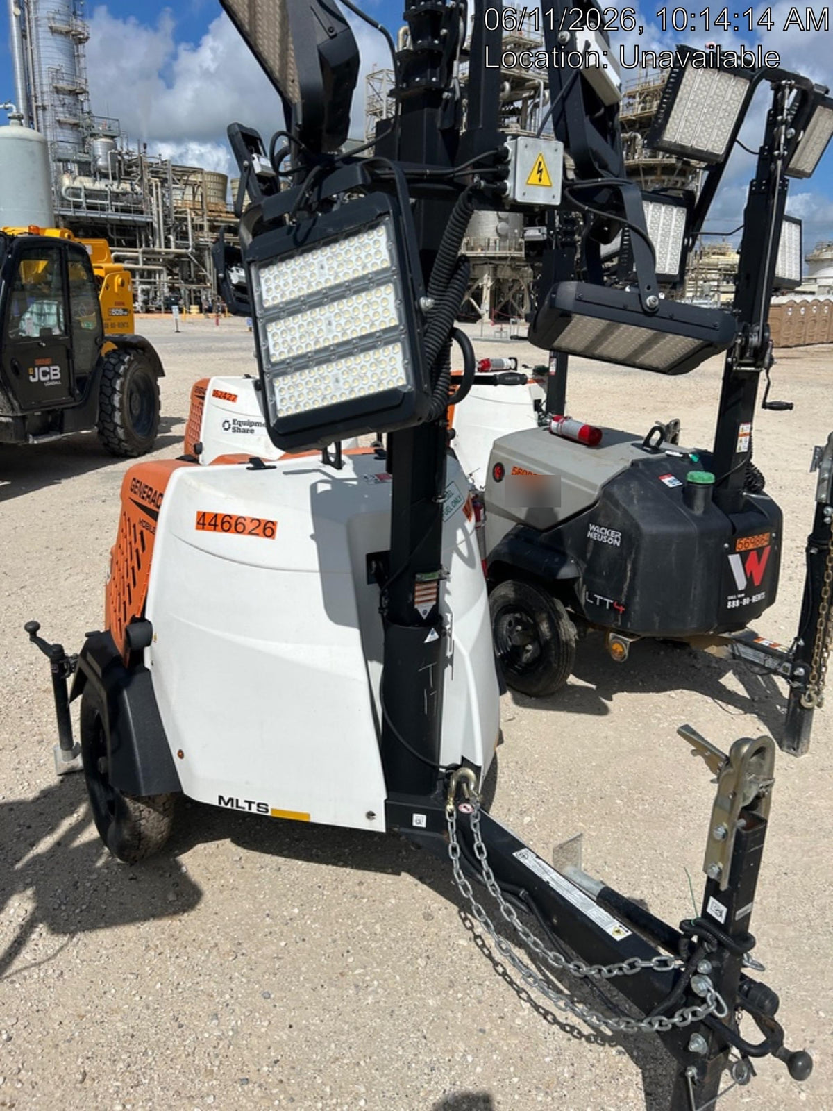 2024 Generac MLTS-4 2.4kW, Mitsu Eng, Analog, LED, Diesel.