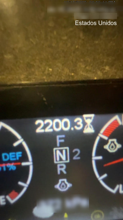 2019 Manitou MTA10055 Cab/Heat/Air, 120 HP, Solid Tires, Work Lights, Lift Hook, Auxiliary Hydraulics w/66" Carriage and 60" Forks