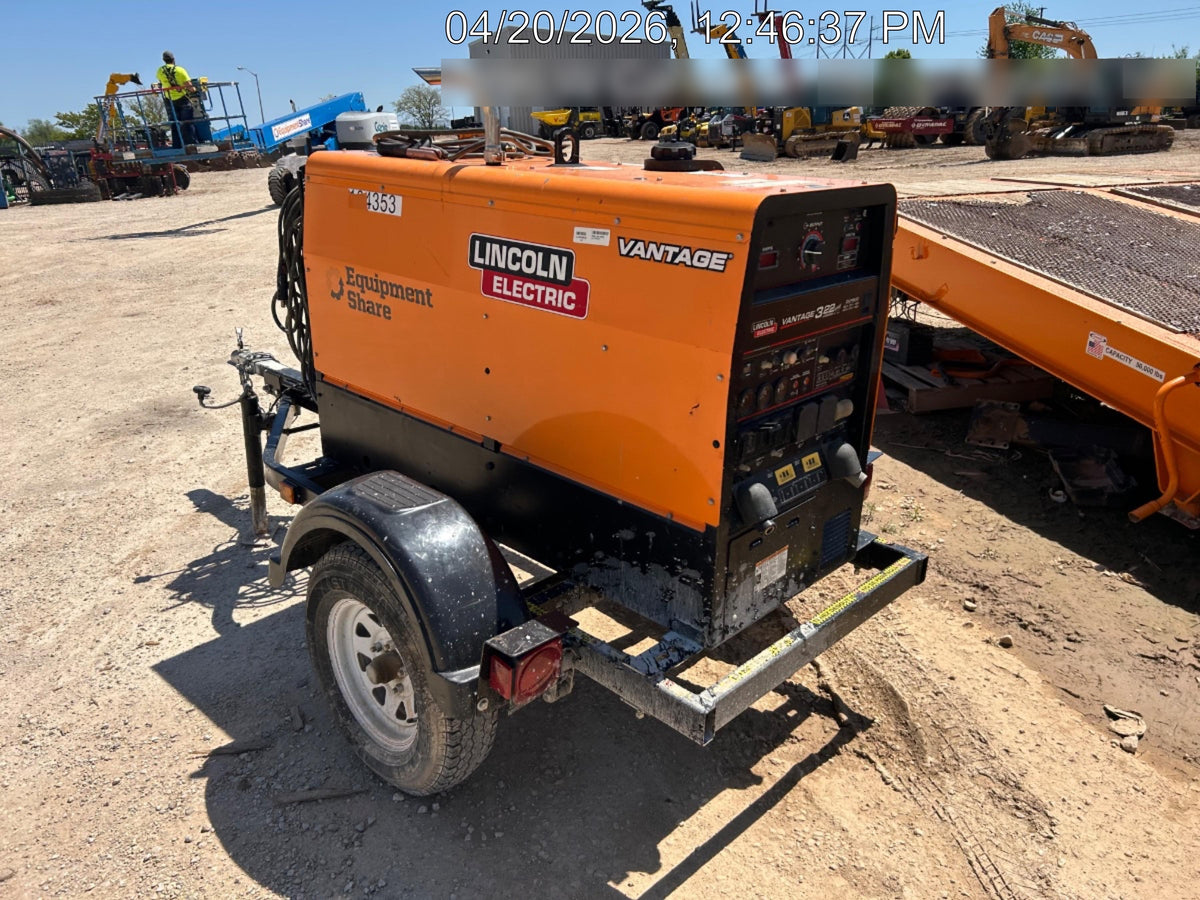 2021 Lincoln Electric Vantage 322 VANTAGE 322 READY-PAK 3