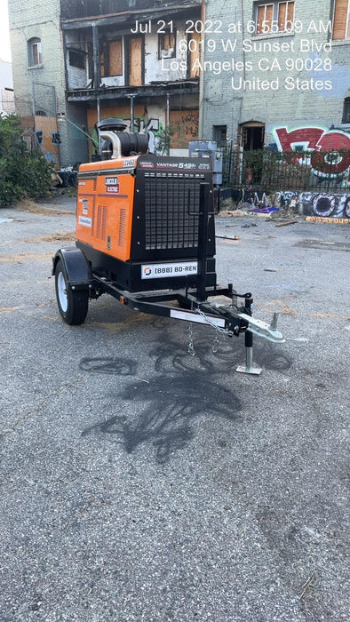 2021 Lincoln Electric Vantage 549X Ready Pak 3, ORANGE (includes trailer, cable rack, fender light kit)