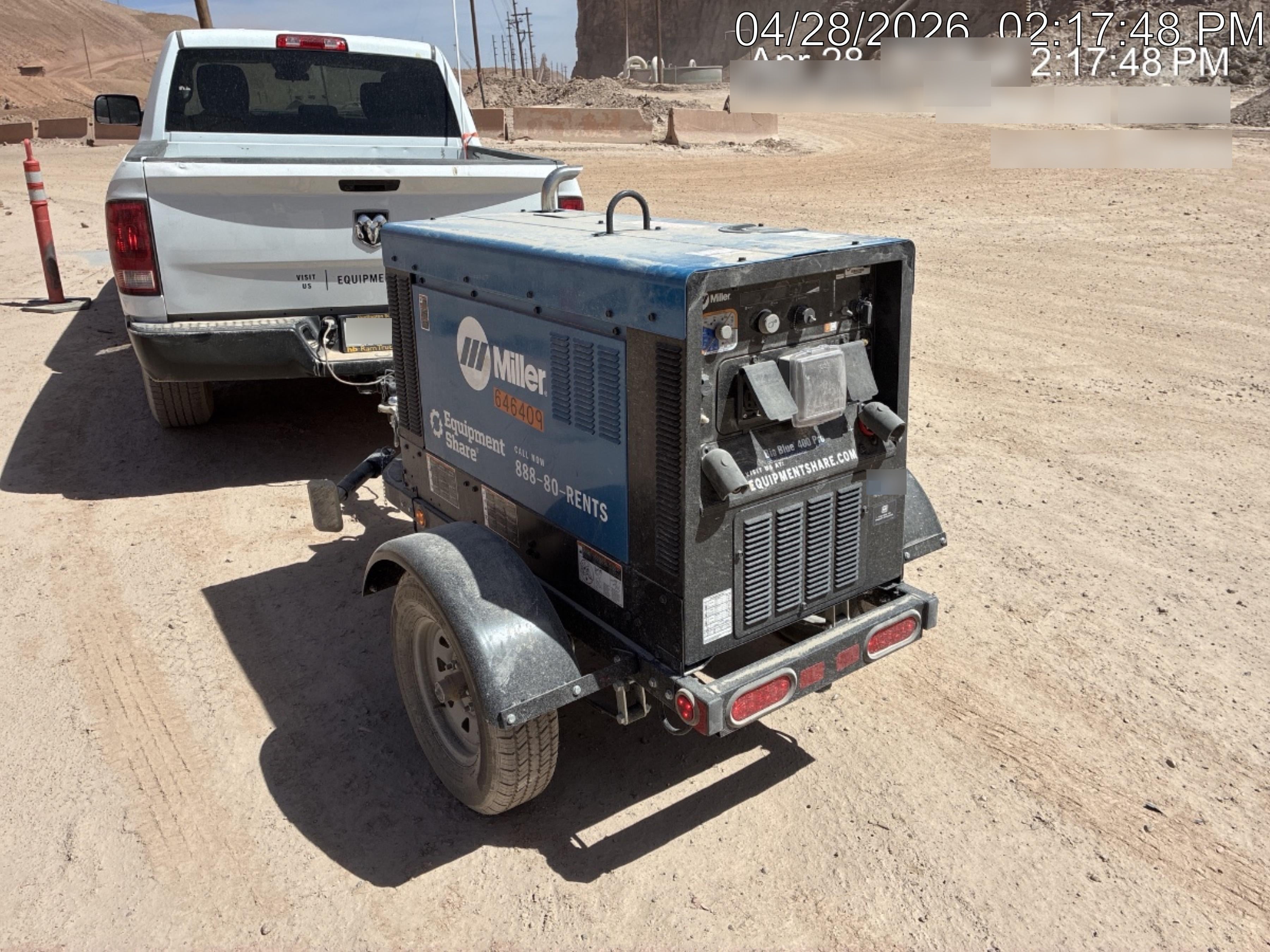 2026 MILLER ELECTRIC BIG BLUE 400
