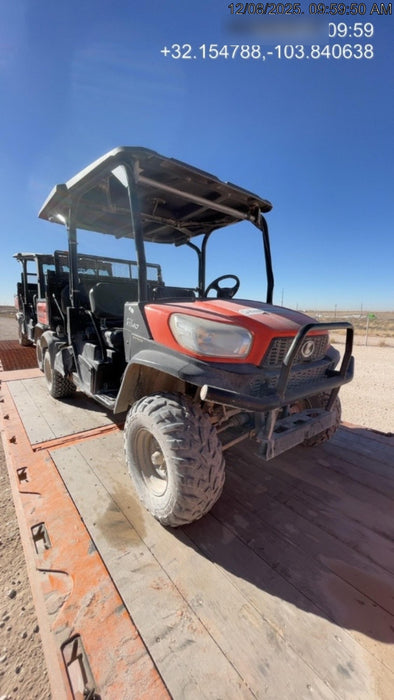 2020 Kubota RTV-X1140W-H Canopy, 4-Seater, Diesel, Windshield Acrylic Clear, LED Strobe, Backup Alarm