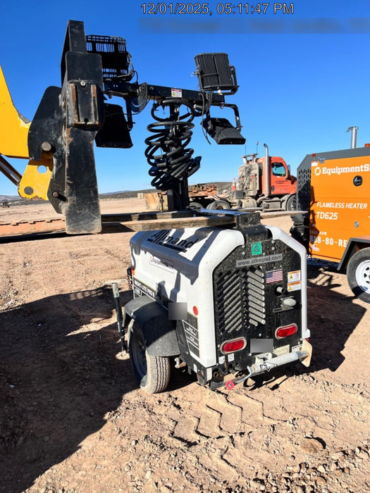 Allmand Bros. Night-Lite Pro II Allmand Night-Lite Pro II Allmand Night-Lite Pro II 8 kW Light Tower w/Kubota Engine, LED Light Package