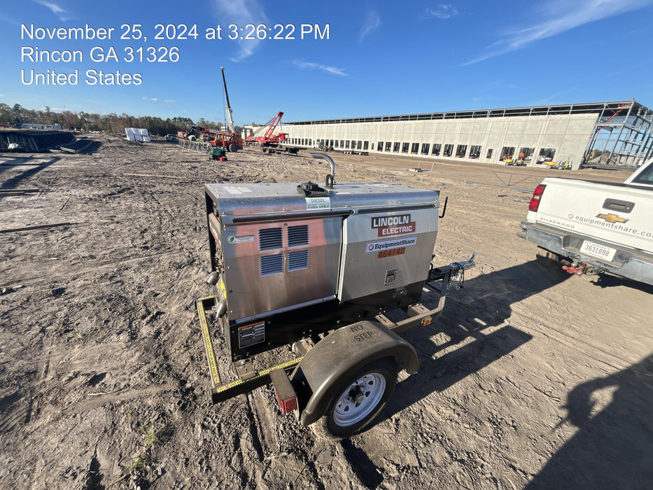 2024 Lincoln Electric LE400 Kubota V1505, Trlr, Cable Rack, Light Kit, ES Decals, T3