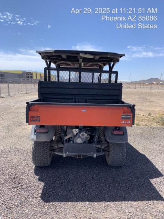 2022 Kubota RTV-X1140W-H Plastic Canopy, Windshield Acrylic Clear, LED Strobe Light, Wire Harness Kit, Back up Alarm