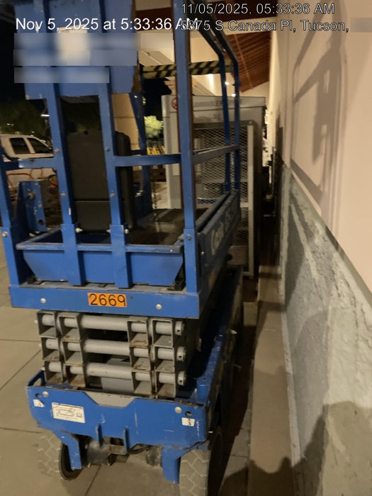 2016 Genie GS-1930 Genie GS-1930 Scissor Lift